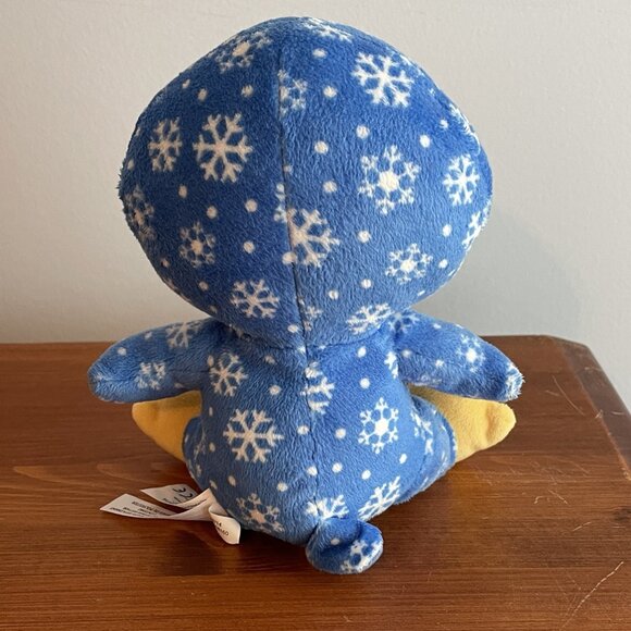 Build-A-Bear Buddies Blue Snowflake Penguin Plush - Picture 2 of 3